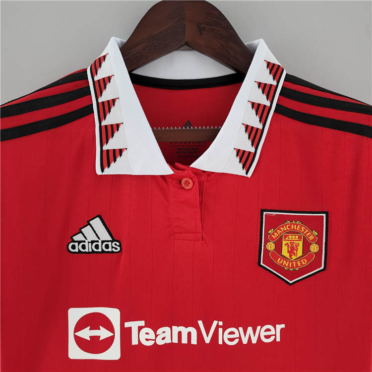 Manchester United 22/23 Home Kit Women's Soccer Jersey - Click Image to Close